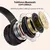 P201 fone de ouvido sem fio Bluetooth para computador, Touch Control, headset po - zap tudo
