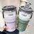 Tyeso-Aço Instável Dupla Camada Isolada Copo de Café, Copo Frio e Quente, Gar