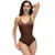 Venda Quente Bodysuit com alça espaguete, decote em v, especificações, virilh - loja online