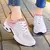 Calça esportiva feminina de malha esportiva, calçada confortável, sola macia, - comprar online