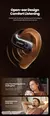 Toocki ej11 fone de ouvido sem fio aberto bluetooth 5.3 ohs ganchos de ouvido pa na internet