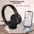 P201 fone de ouvido sem fio Bluetooth para computador, Touch Control, headset po - loja online