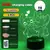 3d ilusão ponto led night light com controle remoto toque inteligente decoração do quarto lâmpada aniversário dia dos namorados presentes de natal na internet