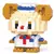 24 peças ponto linabellr mario bros figuras disney ponto construção pretos do - comprar online