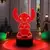 3d ilusão ponto led night light com controle remoto toque inteligente decoração do quarto lâmpada aniversário dia dos namorados presentes de natal - loja online