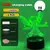 3d ilusão ponto led night light com controle remoto toque inteligente decoração do quarto lâmpada aniversário dia dos namorados presentes de natal