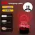 3d ilusão ponto led night light com controle remoto toque inteligente decoração do quarto lâmpada aniversário dia dos namorados presentes de natal - loja online