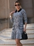 VESTIDO TWEED DETALHE BOLSO - Luzia Fazzolli