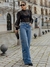 CALÇA JEANS BOLSOS CARGO na internet