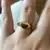 Anel Coração Dourado em Aço Inoxidável – Amor, Brilho e Elegância em Cada Detalhe!