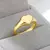 Anel Coração Dourado em Aço Inoxidável – Amor, Brilho e Elegância em Cada Detalhe! - loja online