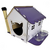 Casinha Pet Cama Arranhador para gatos com comedouro MDF - loja online