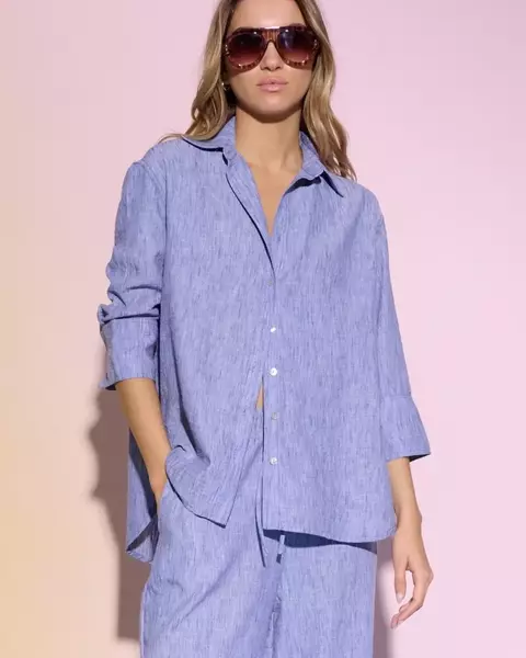 Camisa Arena Indigo | Shibinda