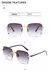 Solar Glam óculos de sol feminino