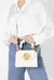 Bolsa Satchel Believe Couro - Branco na internet
