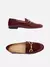 Mocassim Couro Bridão Metálico Básico Luma - Off White