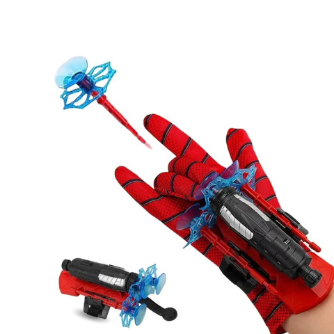 GUANTES DE SPIDERMAN CON LANZA