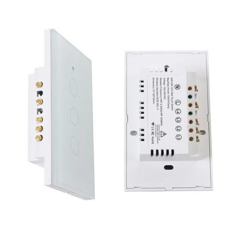 INTERRUPTOR INTELIGENTE TACTIL NEGRO - comprar online