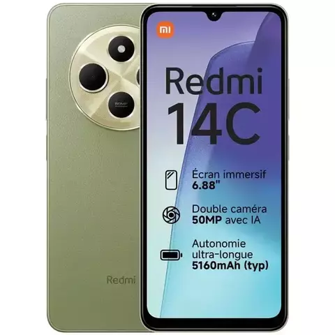 Xiaomi Redmi 14C Verde 4GB + 128GB - comprar online