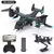 480p helicóptero de controle remoto drone lutador uav terreno modo ar aeronaves - Renipromocoes
