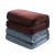 Cobertores de flanela coral para camas Colcha fina e macia quente, tampa do sofá Cobertor xadrez de pele sintética rosa azul sólido 230GSM - Renipromocoes