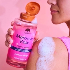Kit Tree hut Moroccan Rose esfoliante corporal +gel de banho na internet