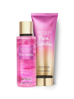Kit Loção corporal + body splash Victoria’s Secret Pure seduction - comprar online