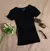 camiseta feminina casual manga curta simples - comprar online