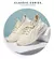 Designer feminino tênis casuais sapatos esportivos marca de moda rendas até mo - Felicios MS