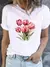 camiseta moda básica feminina - comprar online