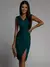 Imagem do Mulheres elegantes sexy casual sem mangas escritório festa mini vestido verão