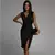 Mulheres elegantes sexy casual sem mangas escritório festa mini vestido verão