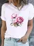 camiseta moda básica feminina - loja online