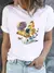 Imagem do camiseta moda básica feminina