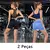 2 peças, Short esportivo feminino?Academia short?Calças Femininas de Ioga Com - comprar online