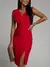 Imagem do Mulheres elegantes sexy casual sem mangas escritório festa mini vestido verão