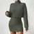 Mia Muse Vestidos femininos outono inverno casual pulôver de malha lisa manga l - Felicios MS