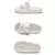 chinelo feminino coelho bonito nuvem sandálias verão flip flops praia - comprar online