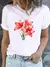 camiseta moda básica feminina