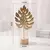 Imagem do Estatueta Ginkgo Dourada em Metal – Sofisticação Natural para Sua Decoração