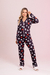 PIJAMA AMERICANO FEMININO MANGA E CALÇA LONGA COM BOTÕES - MICKEY MOUSE na internet