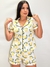 PIJAMA FEMININO AMERICANO SHORT LIMÃO