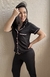 PIJAMA AMERICANO FEMININO CALÇA MANGA CURTA - PRETO - comprar online