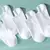 Kit 6 Pares de Meias Soquete Unissex cor Branca tam 40 ao 46 - Beta Wears