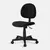 Cadeira De Escritório Pontual Ergonômica em Tecido com L Sanfonado - Cor Preto na internet