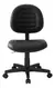 Cadeira De Escritório Pontual Ergonômica Costurada com L Sanfonado em couro Eco Cor Preto na internet