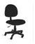 Cadeira De Escritório Pontual Ergonômica em Tecido com L Sanfonado - Cor Preto - comprar online