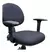 Cadeira De Escritório Pontual Ergonômica com Back Sistem em Tecido Cor Preto na internet