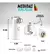 Inalador Infantil/Adulto Portátil Pilha Ou Cabo Nebulizador - comprar online
