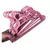 Kit Kid 50 Cabides Infantis Reforçados - 7MM para Organização - Rosa e Azul na internet